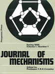 Go to journal home page - Journal of Mechanisms